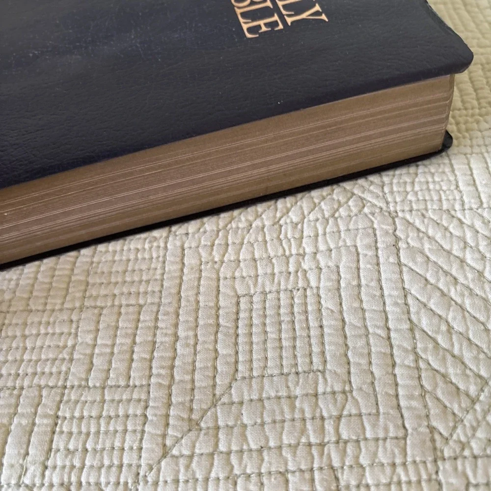 Zondervan NIV Holy Bible Black Imitation Leather Red Letter Edition 2001
